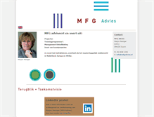 Tablet Screenshot of mfgadvies.nl